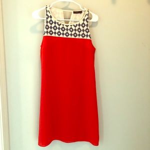 Orange and navy boutique sundress, never worn